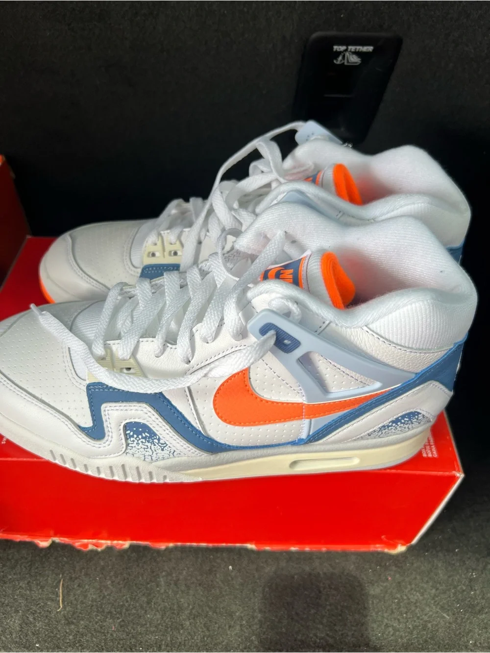 Nike Air Tech Challenge 2 White Stone Blue Sneakers FZ9033-101 Men’s Size 10 NEW